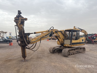 1991 Cat E120B LoDrill Foreuse de fondation