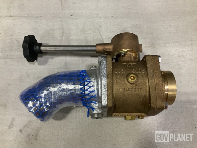 (8) Elkhart Brass 896-50-37F Ball Valves