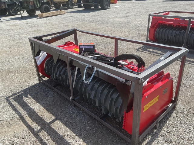Raytree RMBD72S 72" Skid Steer Drum Mulcher - Unused