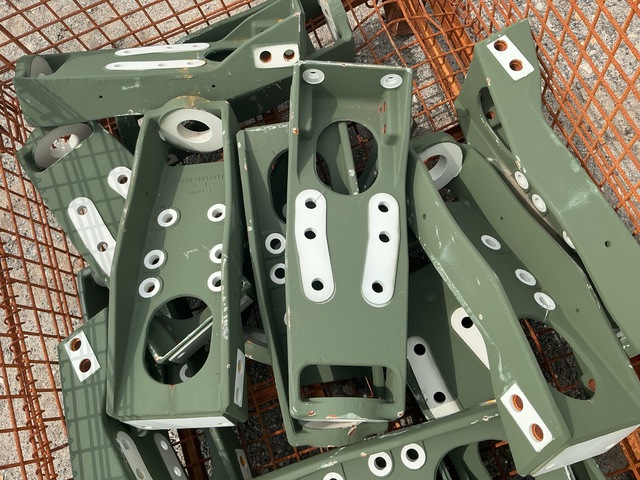(14) Oshkosh 3853260 Steering Column Supports