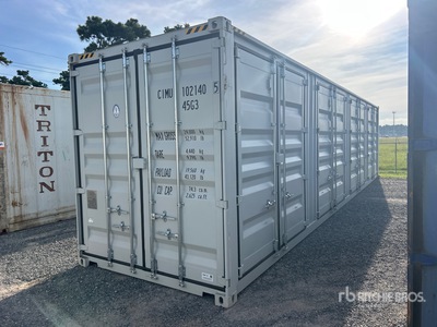 40 ft High Cube Multi-Door Storage Container