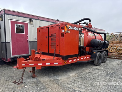 2015 Ditch Witch FX50 800 gal T/A Hydro Vacuum Excavation Unit