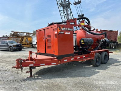 2018 Ditch Witch FX50 800 gal T/A Hydro Vacuum Excavation Unit