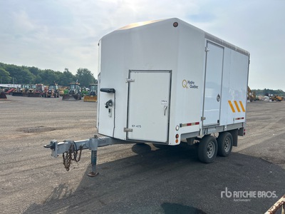 2011 Groupe JL 13 ft T/A Gesloten aanhangwagen