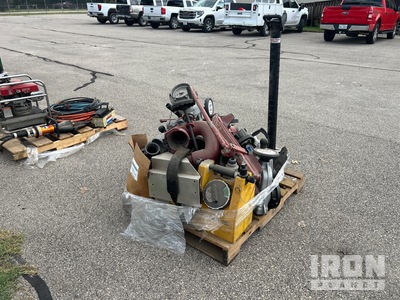 Quantity of (2) Pallets of Fire Hose Couplers and Nozzles