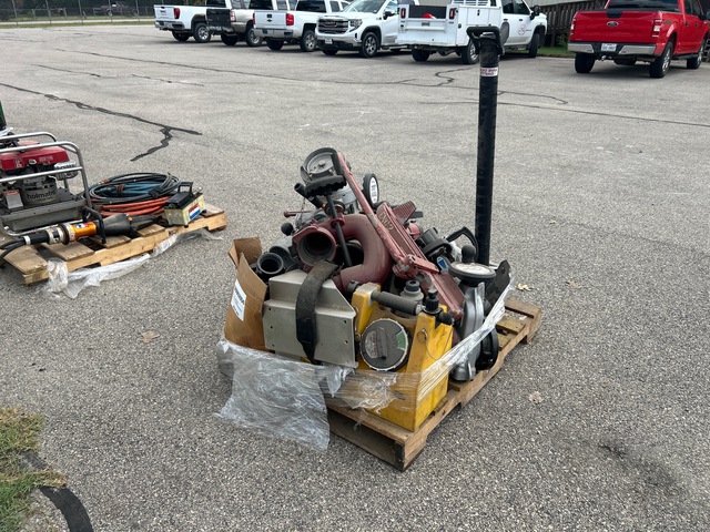 Quantity of (2) Pallets of Fire Hose Couplers and Nozzles