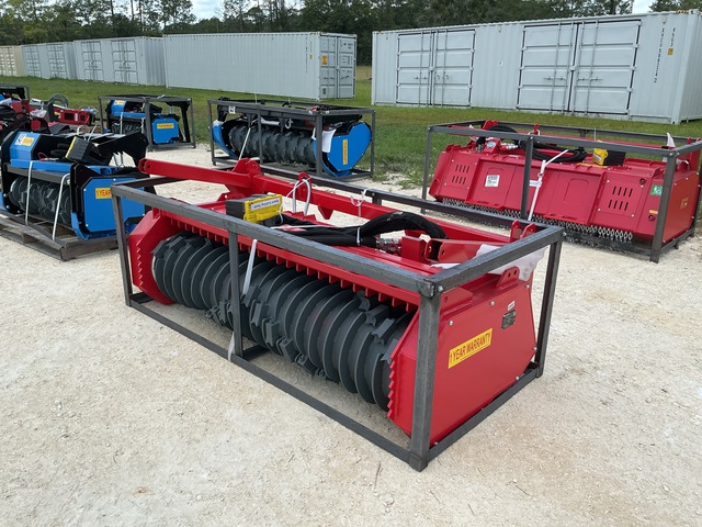 Raytree RMBD72 72" Skid Steer Drum Mulcher - Unused