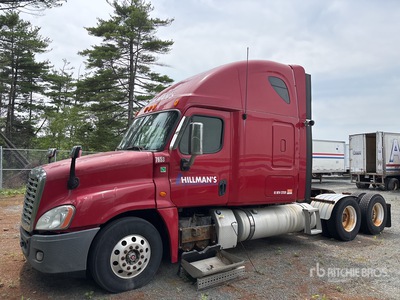 2013 Freightliner Cascadia 125 6x4 Tracteur Routier Couchette (Inoperable)
