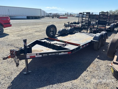 2020 Snake River 14 ft T/A Equipment Trailer