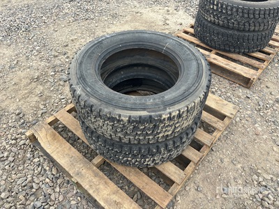 Quantity of (2) Michelin 245/70R19.5 Tires