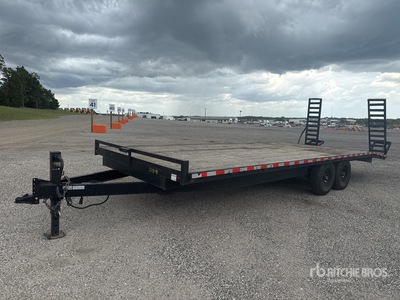 2025 Worldwide DO-3x24 DT 14K 24 ft T/A Equipment Trailer