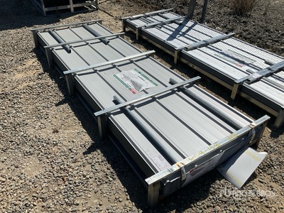 Quantity of (200) 2026 KJ K0310 Galvalume Corrugated Steel Panels (Unused)