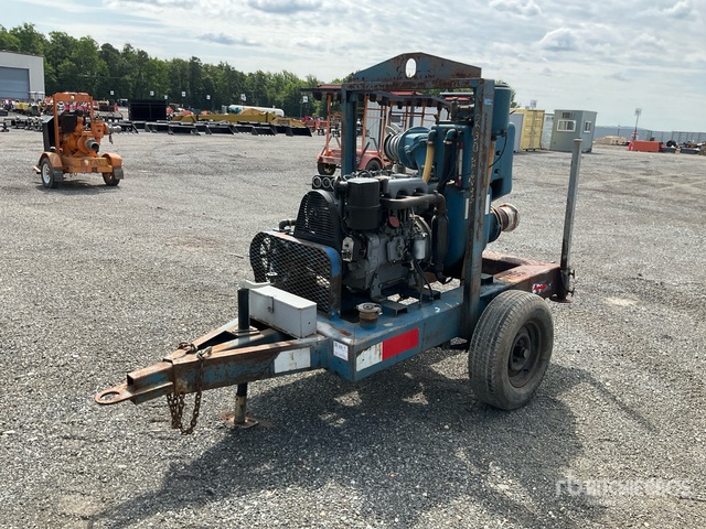 Thompson Trailer-Mounted Water Pump