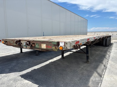 1999 Triple E Industries 38000 lb 48 ft Tri/A Flatbed Trailer