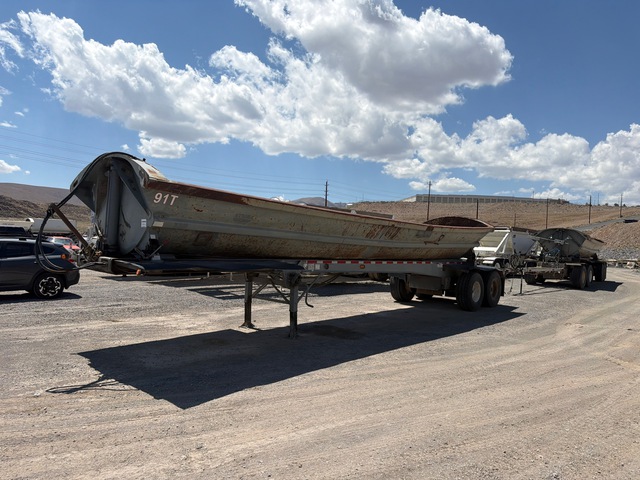 2005 Quantity of (2) Smithco T/A Side Dump Trailers