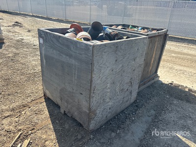 Quantity of (2) Crates of Couplers/ Raccords et brides