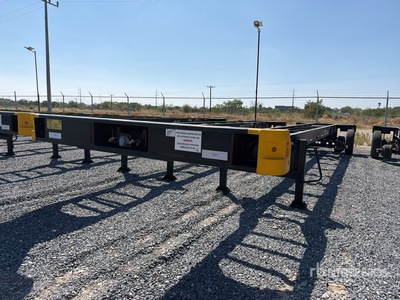 2023 GG TRAILERS 40 ft T/A Semirremolque Portacontenedor / Remorque conteneur (Unused)