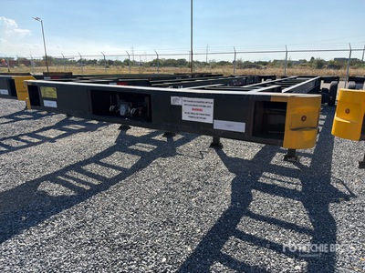 2023 GG TRAILERS 40 ft T/A Semirremolque Portacontenedor / Remorque conteneur (Unused)