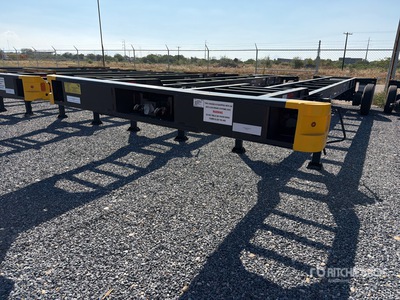 2023 GG TRAILERS 40 ft T/A Semirremolque Portacontenedor / Remorque conteneur (Unused)