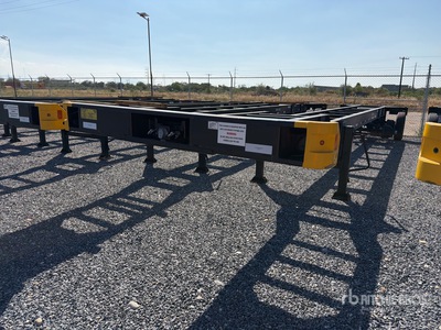 2023 GG TRAILERS 40 ft T/A Semirremolque Portacontenedor / Remorque conteneur (Unused)