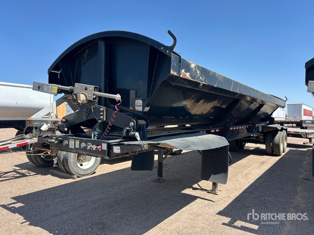 2015 JET 34 ft T/A Side Dump Trailer