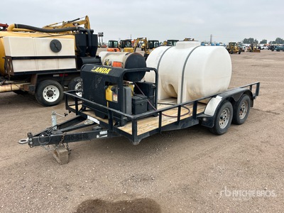 2015 T/A 14 ft Pressure Washer Trailer