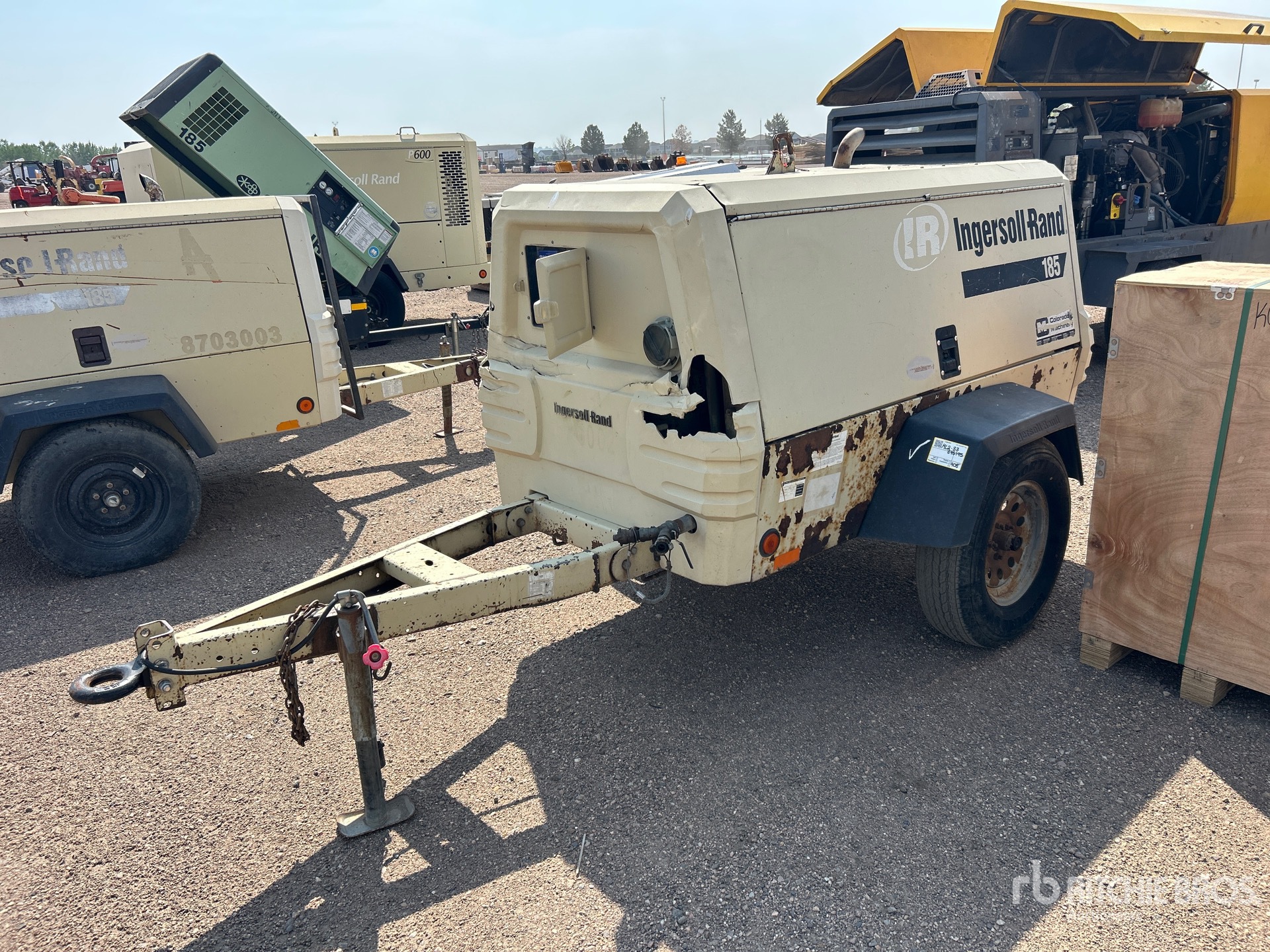 2006 Ingersoll Rand 185 CFM 185 cfm Mobile Air Compressor
