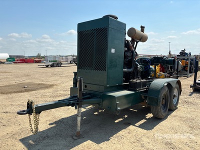 2010 Cornell 6HH-EM18D3 8x6 HH Trailer-Mounted Water Pump