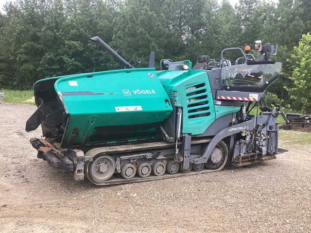 2017 Vogele Super 1700-3 Track Asphalt Paver