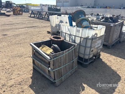 Quantity of (2) Crates of Flanges and Gate Valves