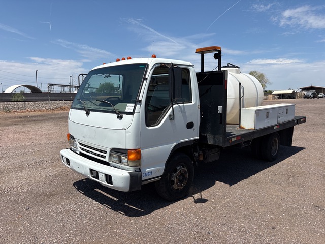 2005 Isuzu NPR 4x2 Flatbed Truck