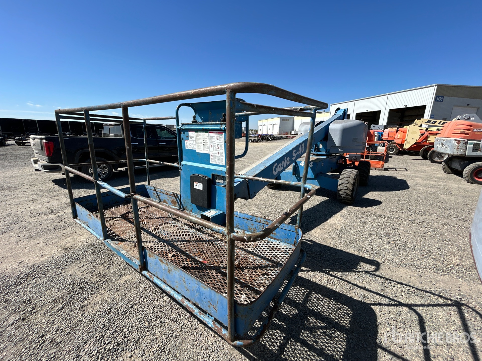 2007 Genie S40 4WD Diesel Telescopic Boom Lift
