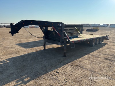 24 ft Tri/A Gooseneck Equipment Trailer