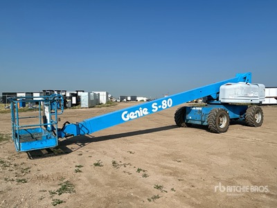 1998 Genie S-80 4WD Diesel Telescopic Boom Lift
