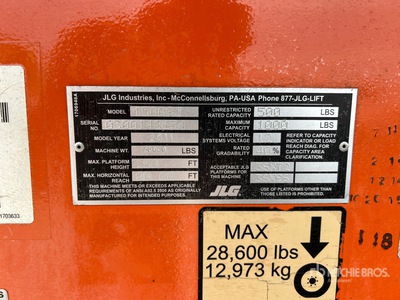 2011 JLG 1500SJ Diesel Telescopic Boom Lift