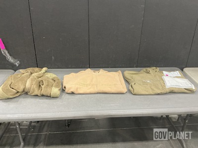 (1) Pair of Cold Weather Trousers, (91) Cold Weather Jackets & Assorted Items