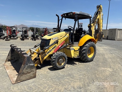 2012 New Holland B95 4x4 を見 Backhoe Loader