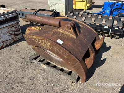 38 in Excavator Grapple