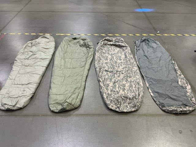 (19) Bivy Covers & (17) Sleeping Bags