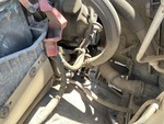 Engine with A/C Compressor