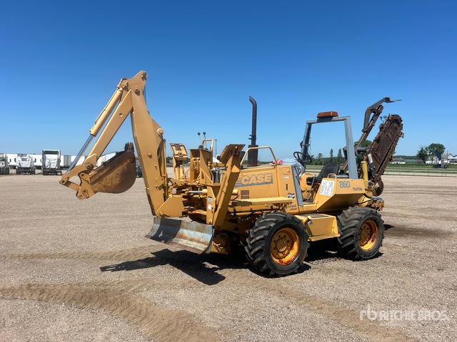1998 Case 860 4x4x4 Trencher