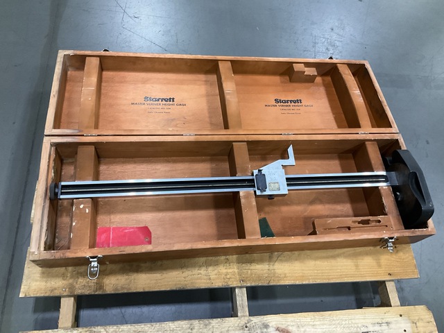 Starrett 254 Master Vernier Height Gage