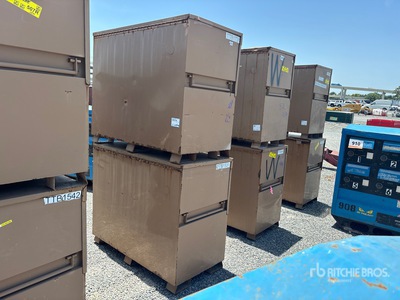 Quantity of (2) Knaack 89 Baustellenbox