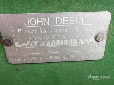 1994 John Deere 7800 4WD Tractor