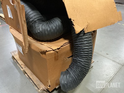 (2) Alaska Structures AK-ECU-FDS16 Air Duct Hose Assemblies