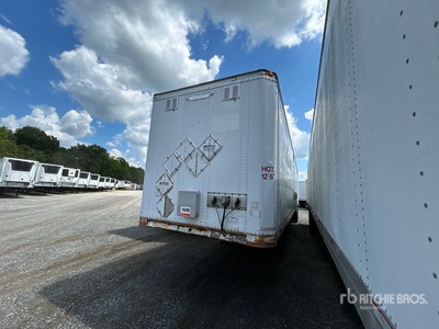 1993 Trailmobile 01JA-1UAL 48 ft x 102 in T/A Semi-remorque fourgon