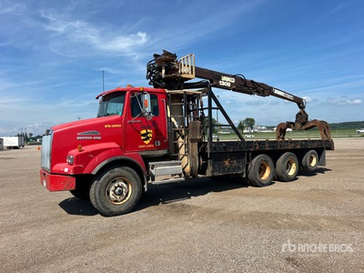 Arko 130B Knuckle Boom on 2007 Western Star 4900 8x4 Grijpwagen