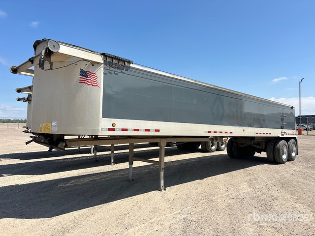 2019 Vantage S96SS 39 ft T/A Aluminum Frameless End Dump Trailer