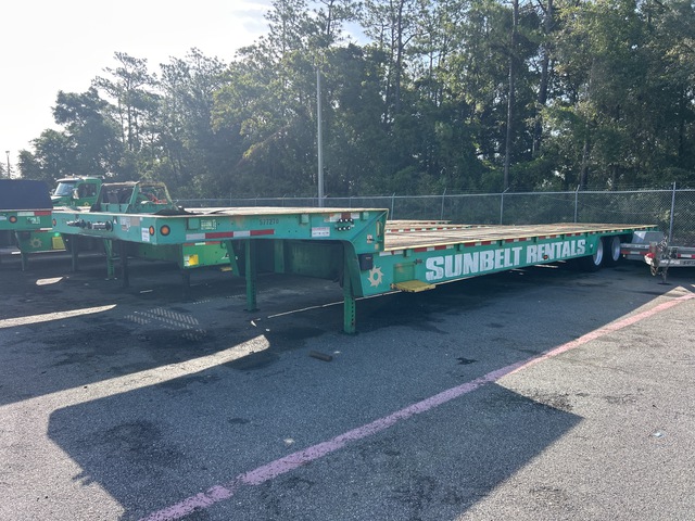 2014 Trail King TK80HT 48 ft T/A Hydraulic Tail Trailer