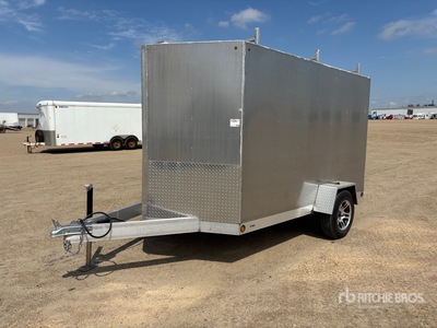 2024 Homemade 10 ft S/A Aluminum Gesloten aanhangwagen